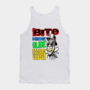 Buzzing Beats, Stylish Mosquito Tank Top